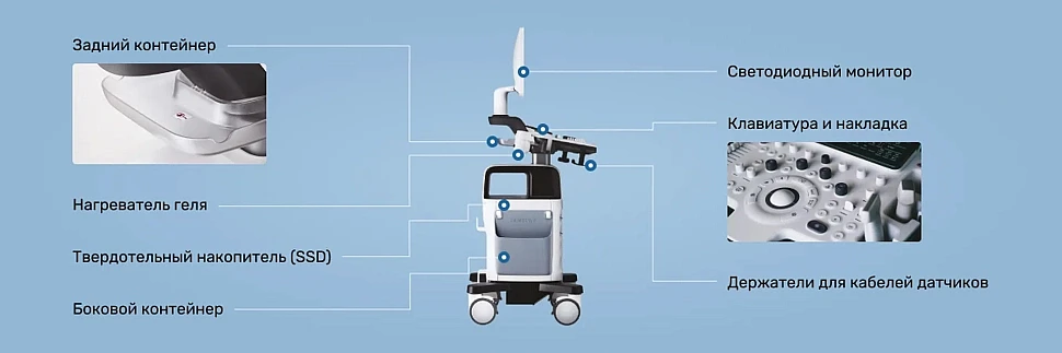 конструкция УЗИ-аппарата