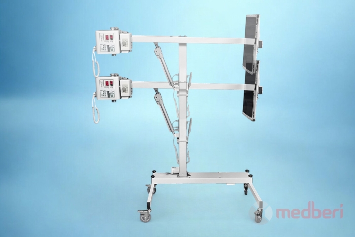 Мобильный цифровой рентген EcoTron MDR 1.0 (излучатель EcoTron Epx-3200, детектор Rayence, Т-образный штатив)