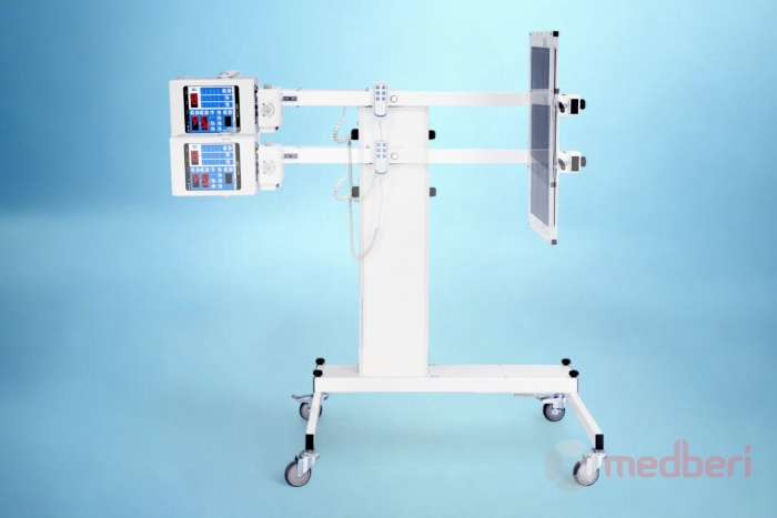 Мобильный цифровой рентген Econet MDR 5.0 (излучатель meX+100, детектор Rayence,  Т-образный штатив)